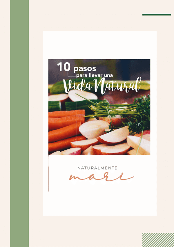 10 Pasos para llevar una vida natural